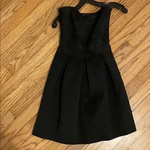 Black express mini dress
